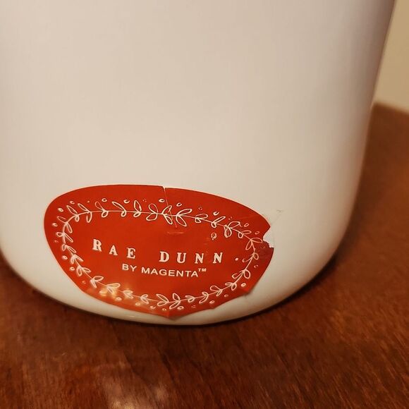 Rae Dunn "Santa's Helper" Mug White w/ Red Lettering - Picture 3 of 6